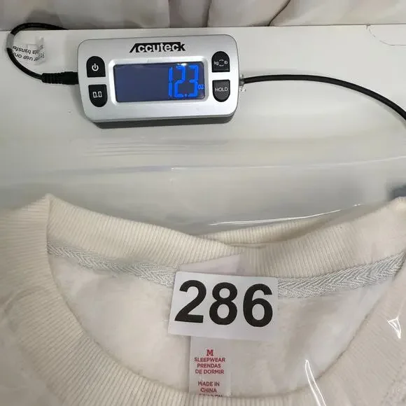 Wondershop Target Pajama Top Womens M Ivory‎ White Soft Loungewear Sleepwear - Picture 12 of 12